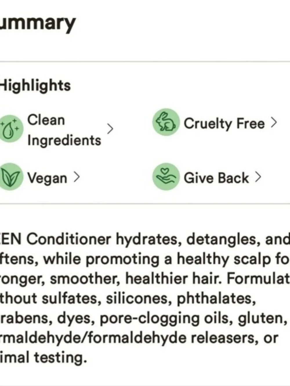 N/A all gentle conditioner